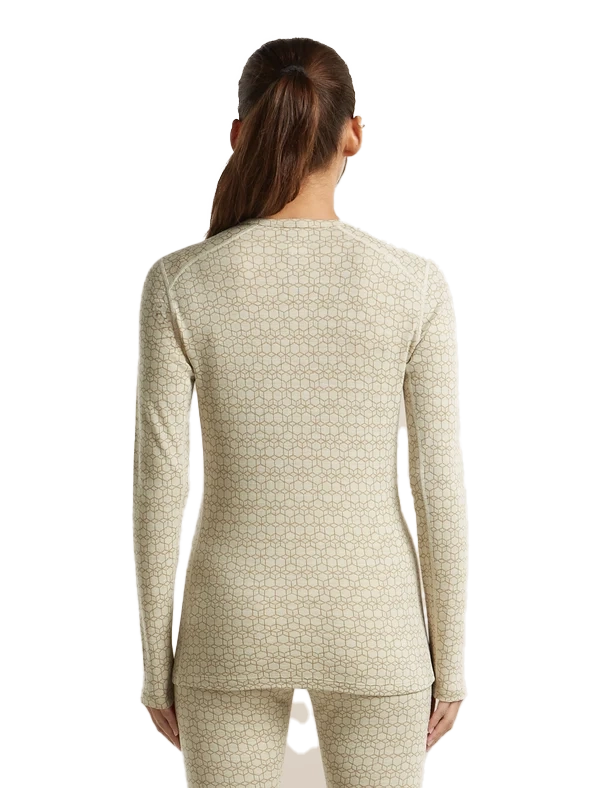 Merino 260 Oasis Vertex Thermal Crewe Alpine Geo - Long Sleeve - Women's