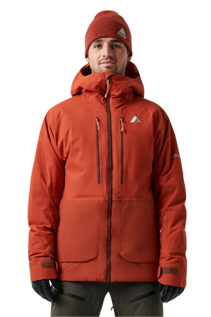 Alaskan Insulated Jacket-Terracotta - Men's