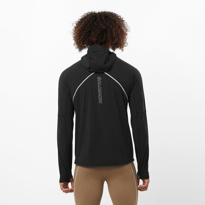 Sense Aero Hybrid Half-Zip Hooded Shirt - Long Sleeve - Men's