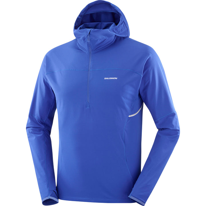 Sense Aero Hybrid Half-Zip Hooded Shirt - Long Sleeve - Men's