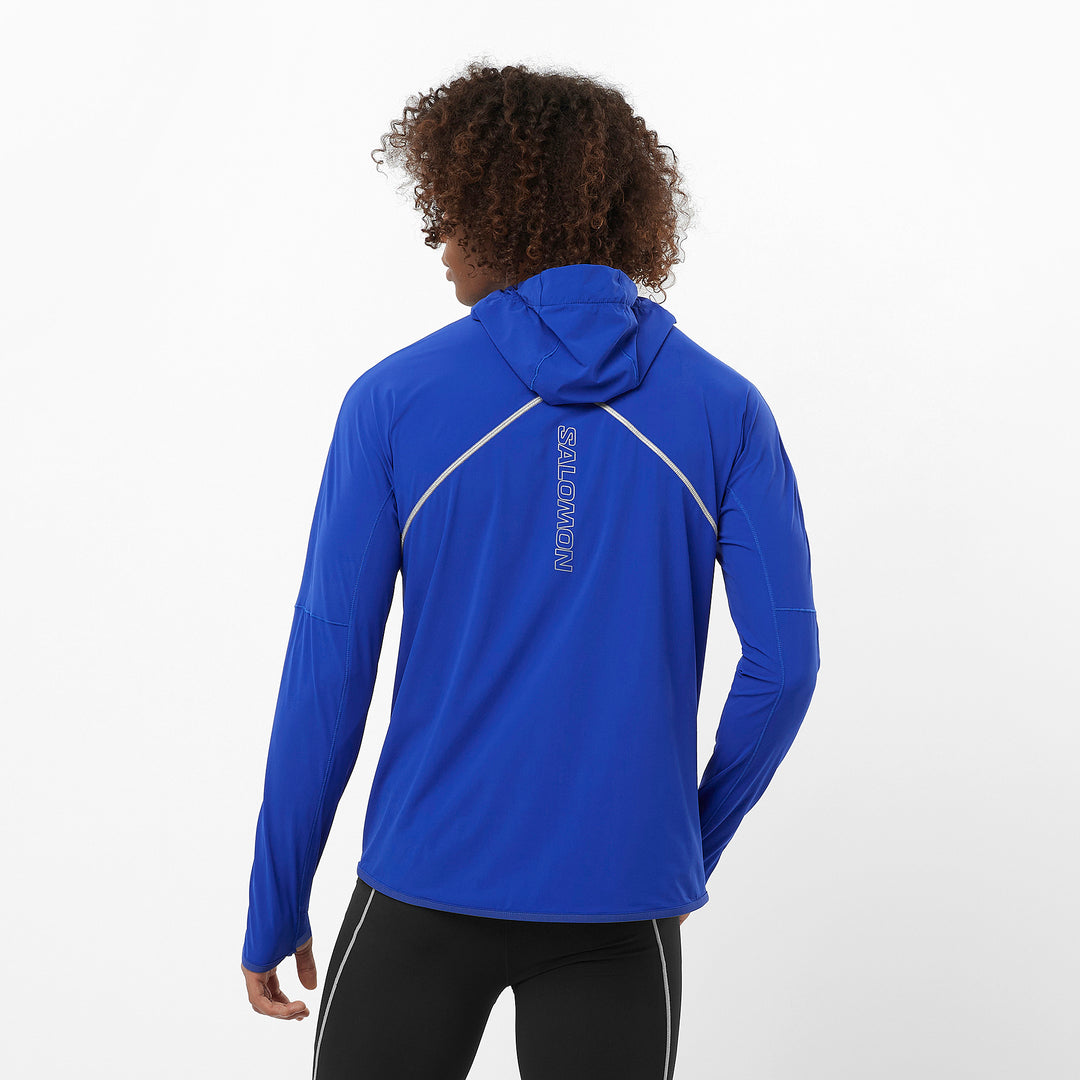 Sense Aero Hybrid Half-Zip Hooded Shirt - Long Sleeve - Men's