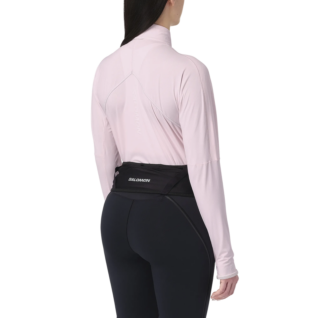 Sense Aero Hybrid Cropped Zip Neck - Long Sleeve - Women's
