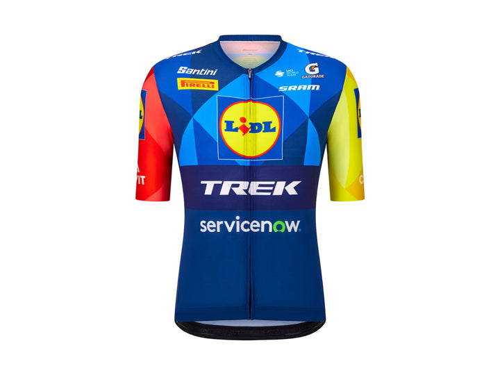 Santini Lidl-Trek Replica Race Jersey - Short Sleeve - Men's