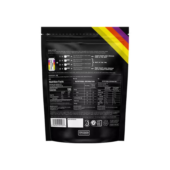 Carb Only Drink Mix - 930g/2lb (30 Servings)