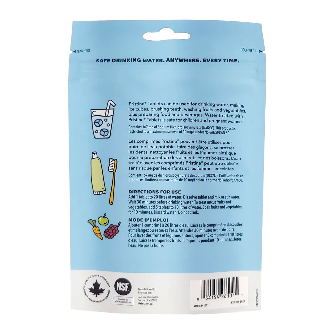 Water Treatment Tablets 20L
