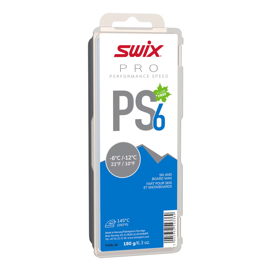 PS6 Blue Glide Wax -6°C / -12°C (21°F / 10°F) 60g (2.1oz)