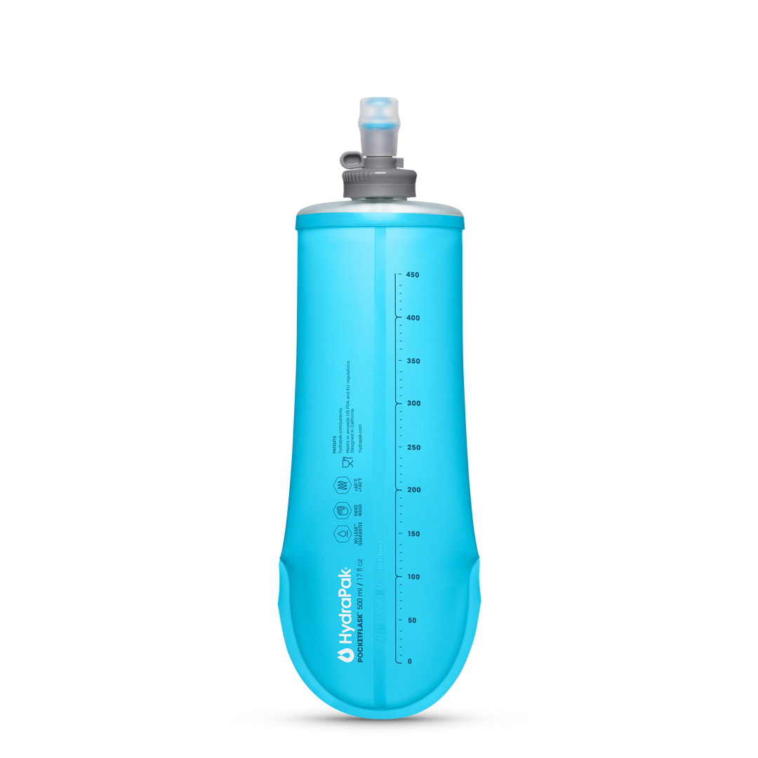 PocketFlask Hydration Bottle - 500ml/17oz