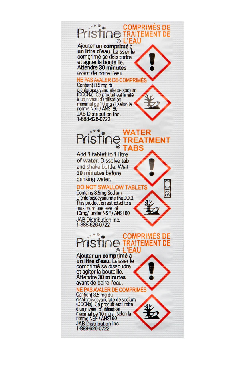 Water Treatment Tablets 1L