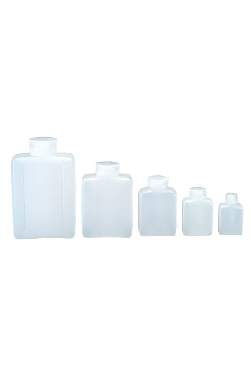 Rectangular Wide Mouth HDPE Bottle