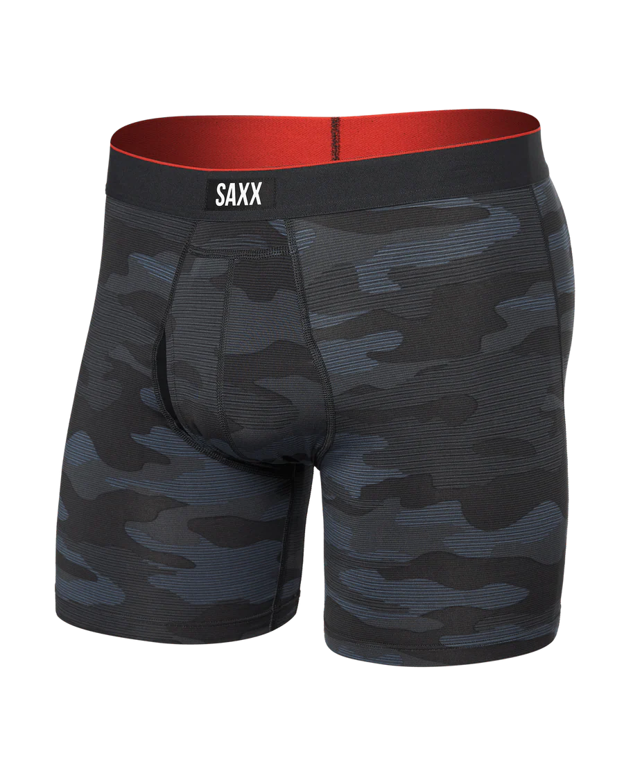 Multi-Sport Mesh Boxer Brief with Fly - Men's