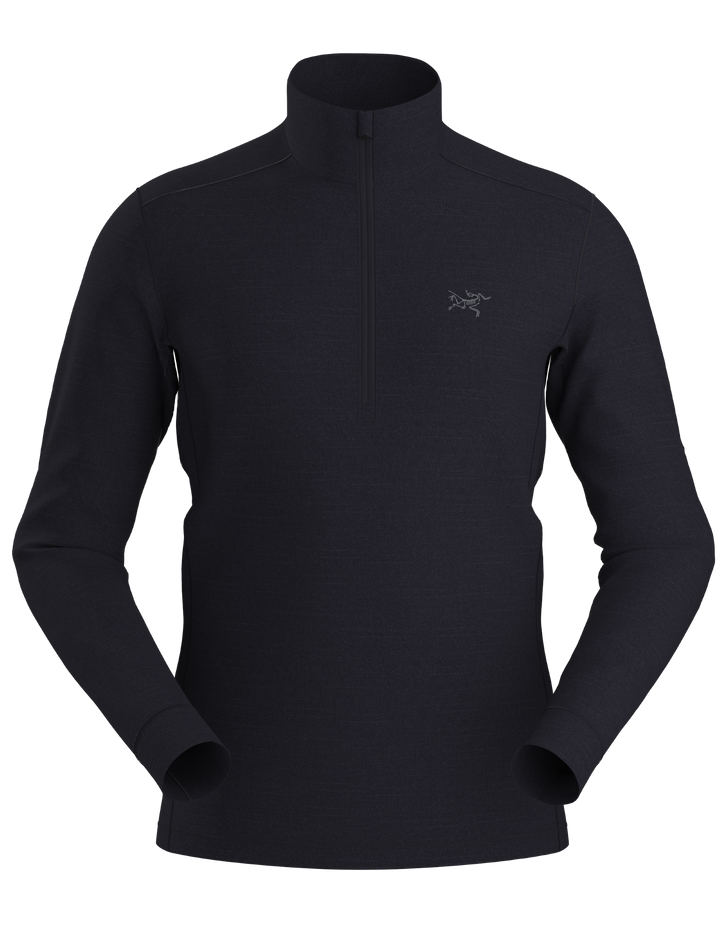 Rho Merino Wool Zip Neck Long Sleeve - Men's