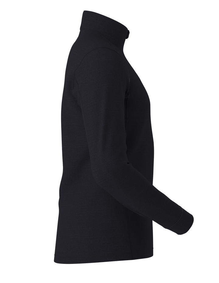 Rho Merino Wool Zip Neck Long Sleeve - Men's