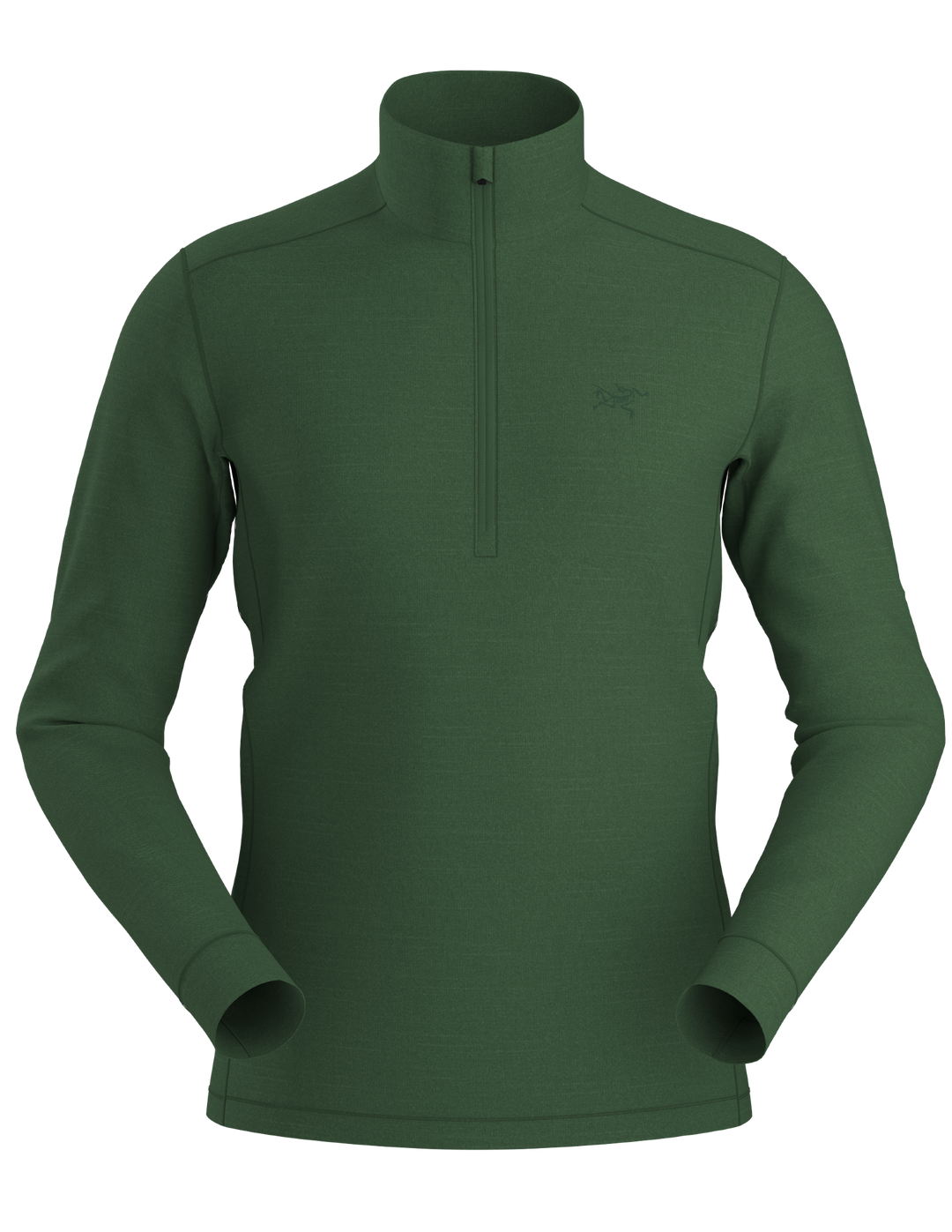 Rho Merino Wool Zip Neck Long Sleeve - Men's