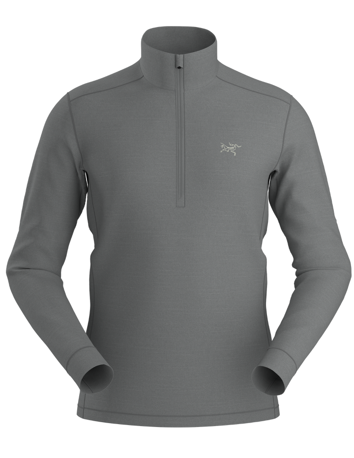 Rho Merino Wool Zip Neck Long Sleeve - Men's