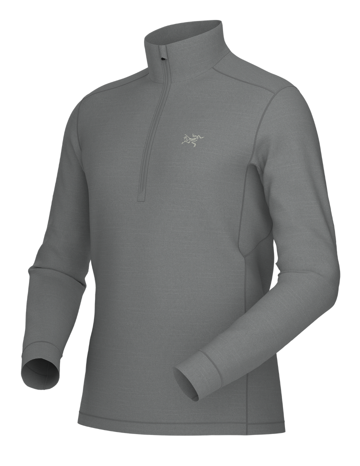 Rho Merino Wool Zip Neck Long Sleeve - Men's