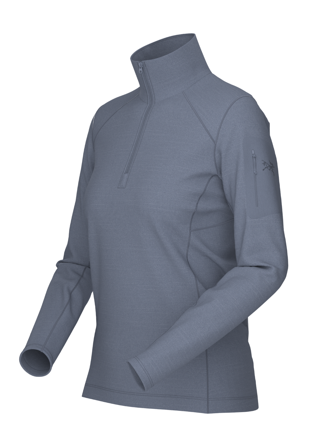 Rho LT Zip Neck Long Sleeve - Women's