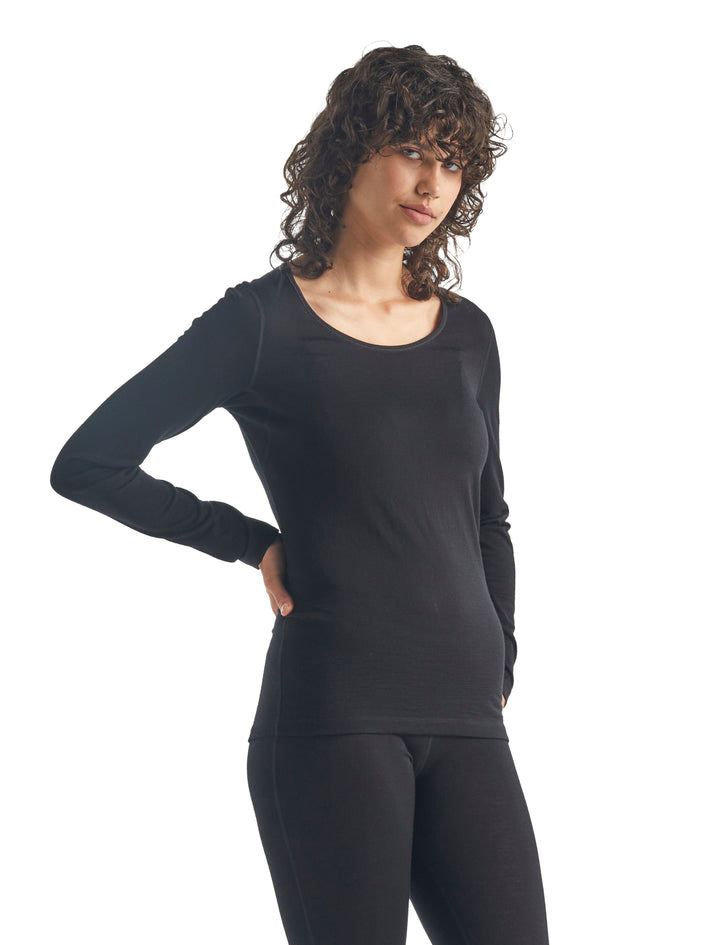 Merino 200 Oasis Scoop Shirt - Long Sleeve - Women's