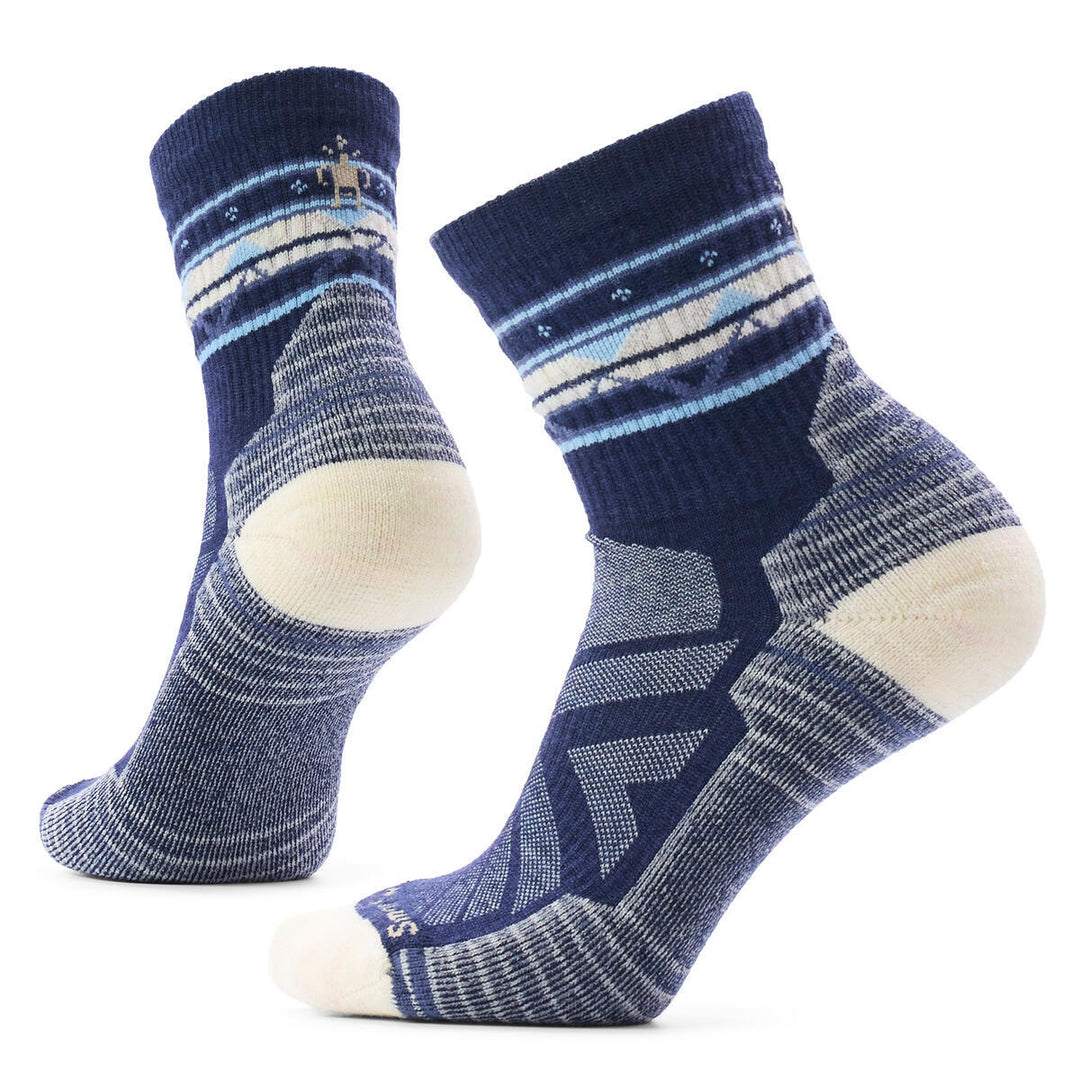 Hike Light Cushion Zig Zag Valley Mid Crew Socks - Women's