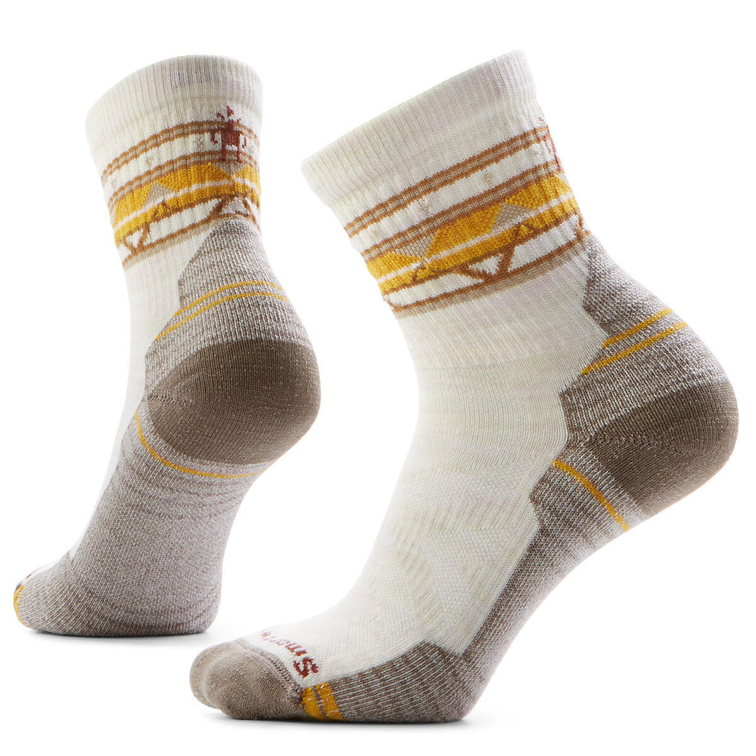 Hike Light Cushion Zig Zag Valley Mid Crew Socks - Women's