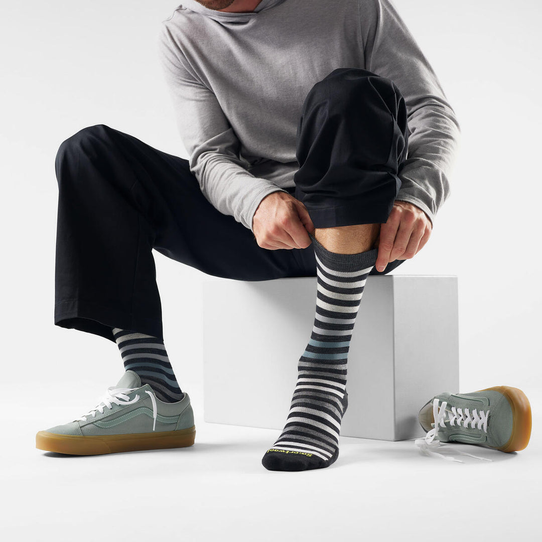 Everyday Spruce Street Crew Zero Cushion Socks- Unisex