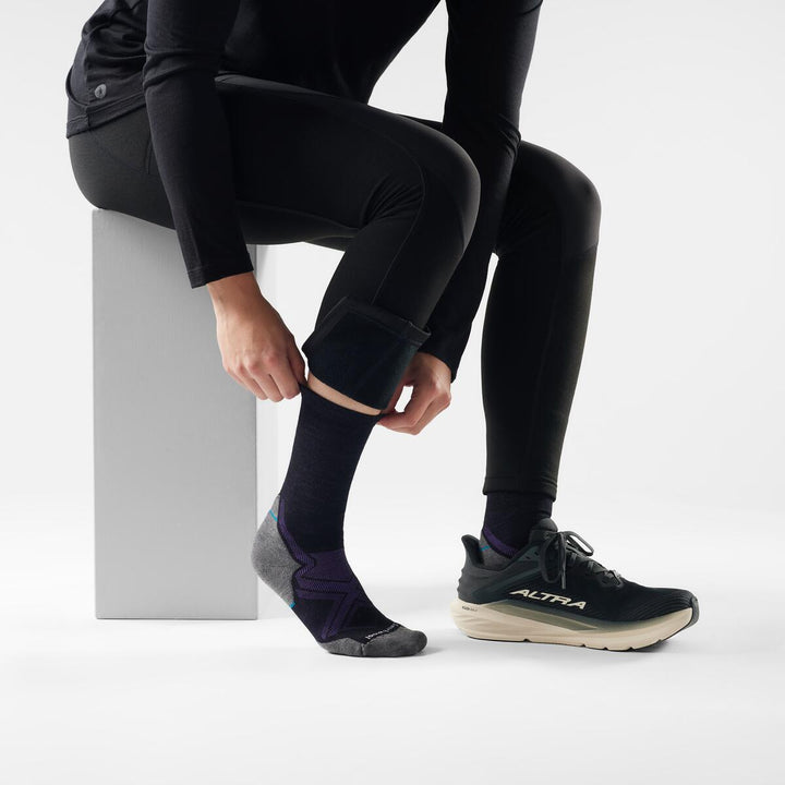 Performance Run Cold Weather Targeted Cushion Crew - Women's