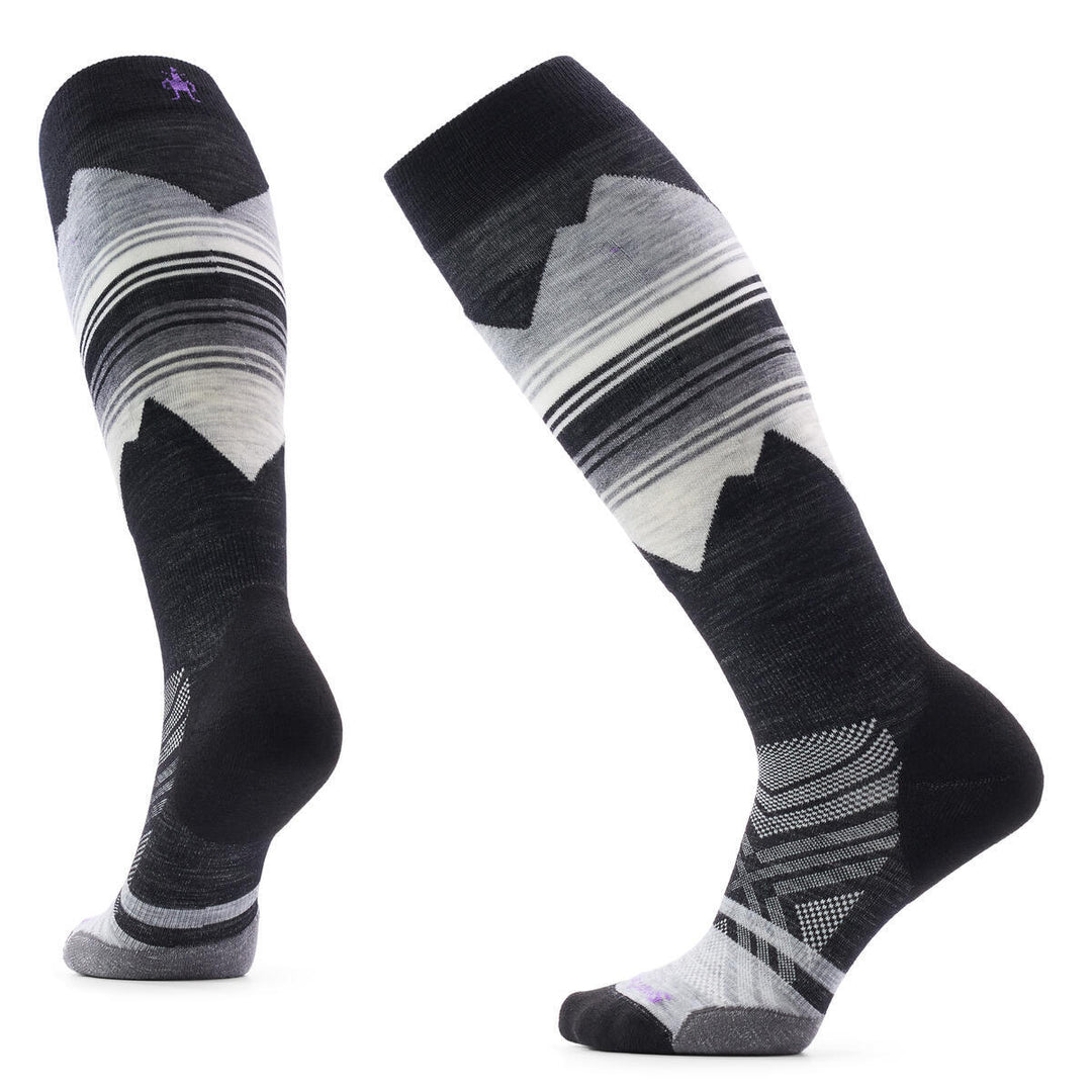 Ski Targeted Cushion Pattern OTC Socks - Women's