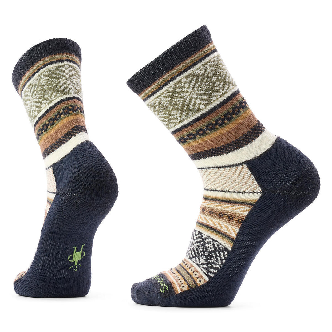 Everyday Fair Isle Sweater Light Cusion Crew Socks - Unisex