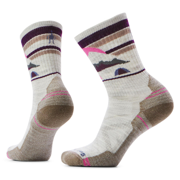 Hike Mountain Moon Light Cushion Crew Socks