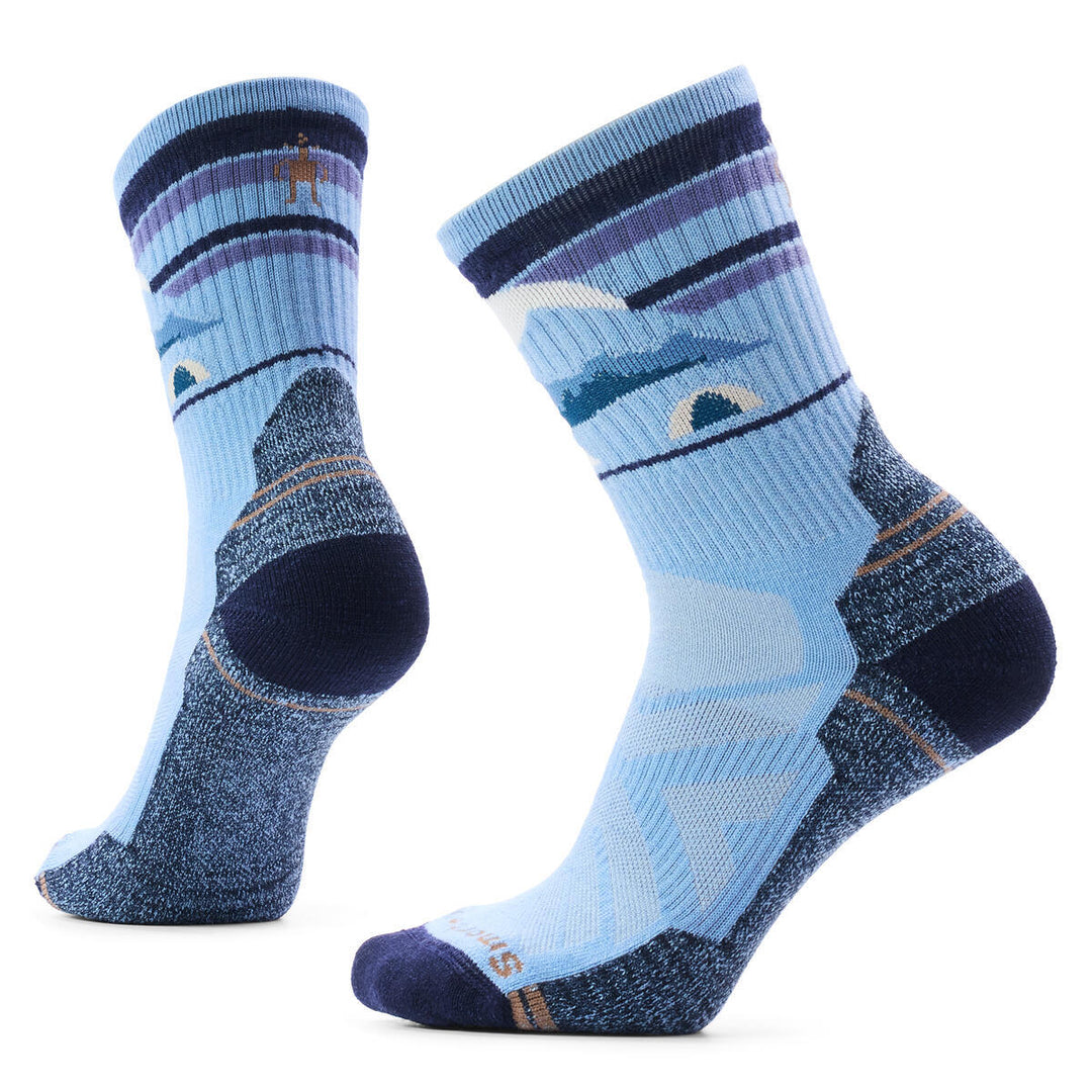 Hike Mountain Moon Light Cushion Crew Socks