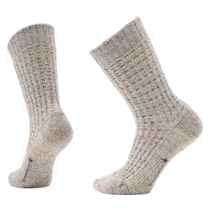 Everyday Cozy Waffle Press Crew Socks - Women's