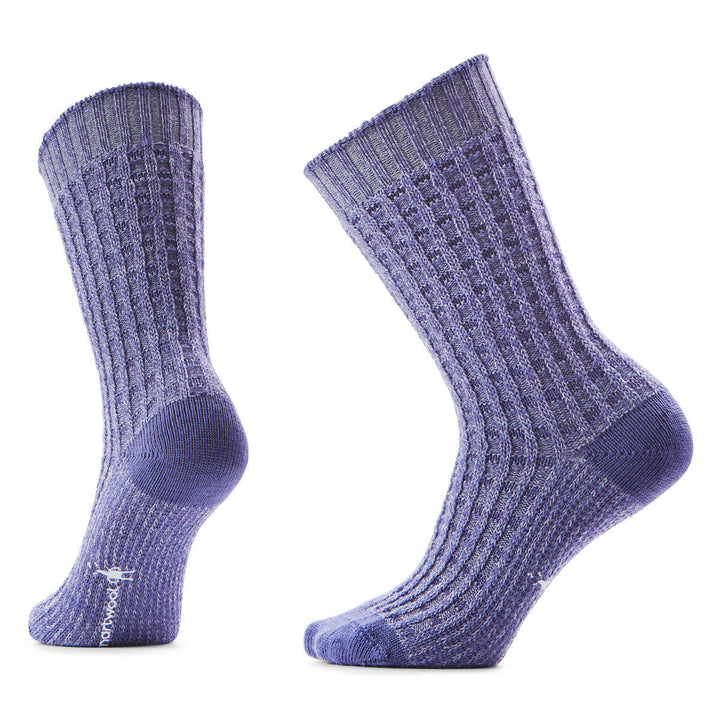 Everyday Cozy Waffle Press Crew Socks - Women's