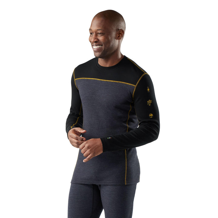 Classic Thermal Merino Base Layer Colorblock Crew - Boxed - Long Sleeve - Men's