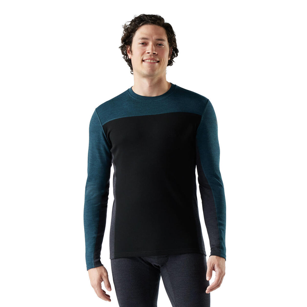 Classic Thermal Merino Base Layer Colorblock Crew - Boxed - Long Sleeve - Men's