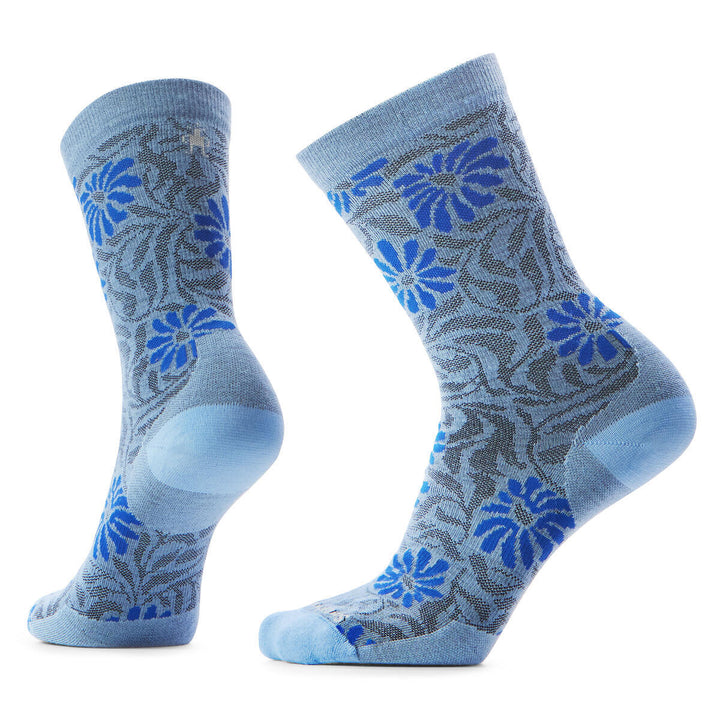 Everyday Floral Crew Socks - Women's
