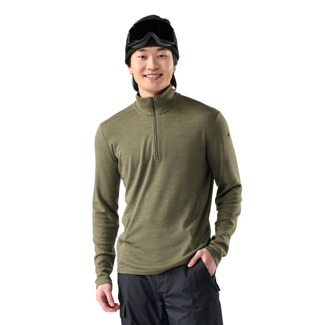 Classic Thermal Merino Base Layer Zip Neck - Long Sleeve - Men's