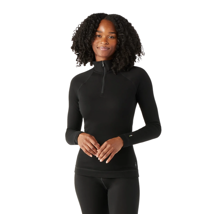 Classic Thermal Merino Base Layer Zip Neck - Long Sleeve - Women's