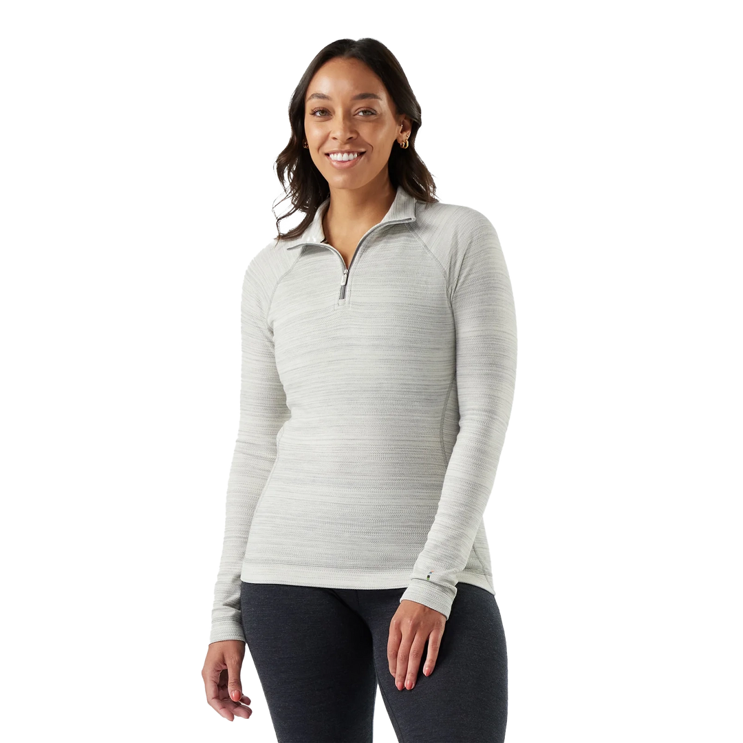 Classic Thermal Merino Base Layer Zip Neck - Long Sleeve - Women's