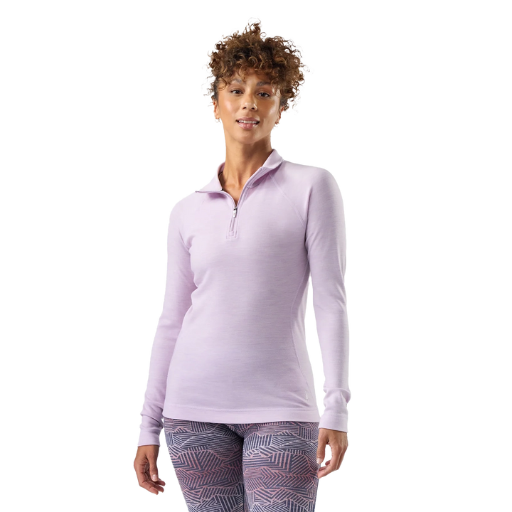 Classic Thermal Merino Base Layer Zip Neck - Long Sleeve - Women's