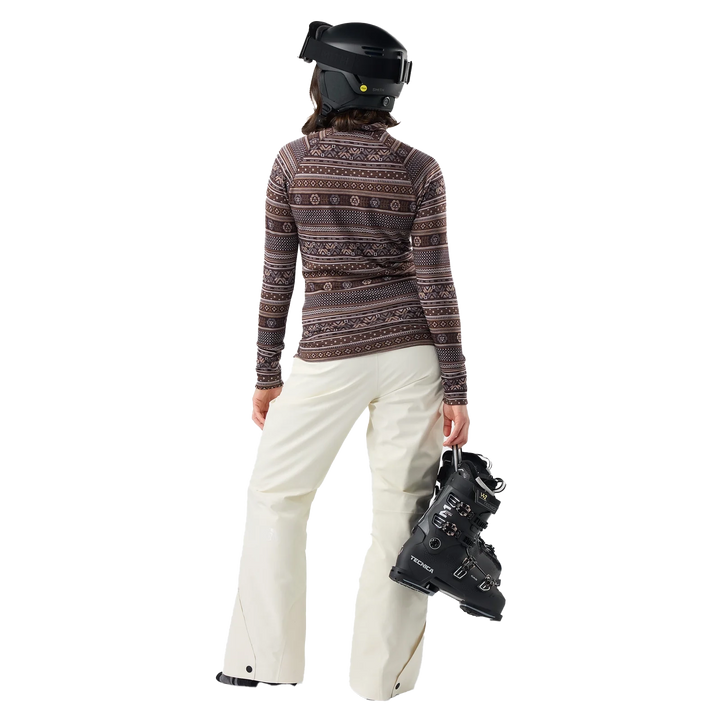 Classic Thermal Merino Base Layer Zip Neck - Long Sleeve - Women's