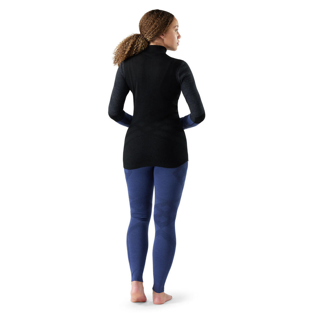 Intraknit Thermal Merino Base Layer Colorblock Zip Neck - Long Sleeve - Women's