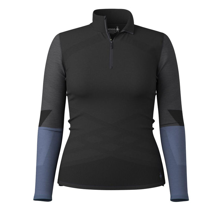 Intraknit Thermal Merino Base Layer Colorblock Zip Neck - Long Sleeve - Women's