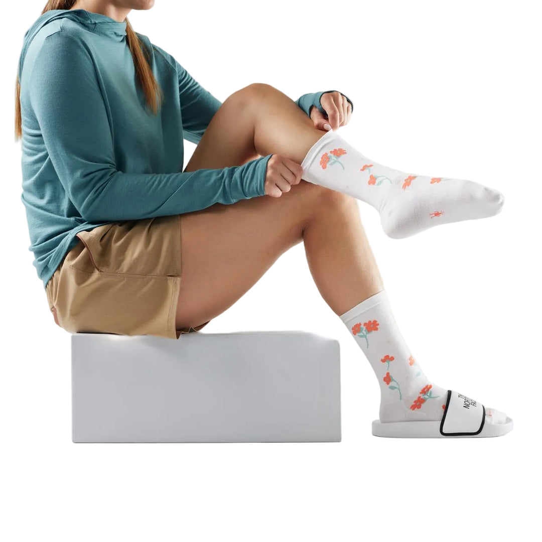 Everyday Garden Gala Crew Socks - Women's