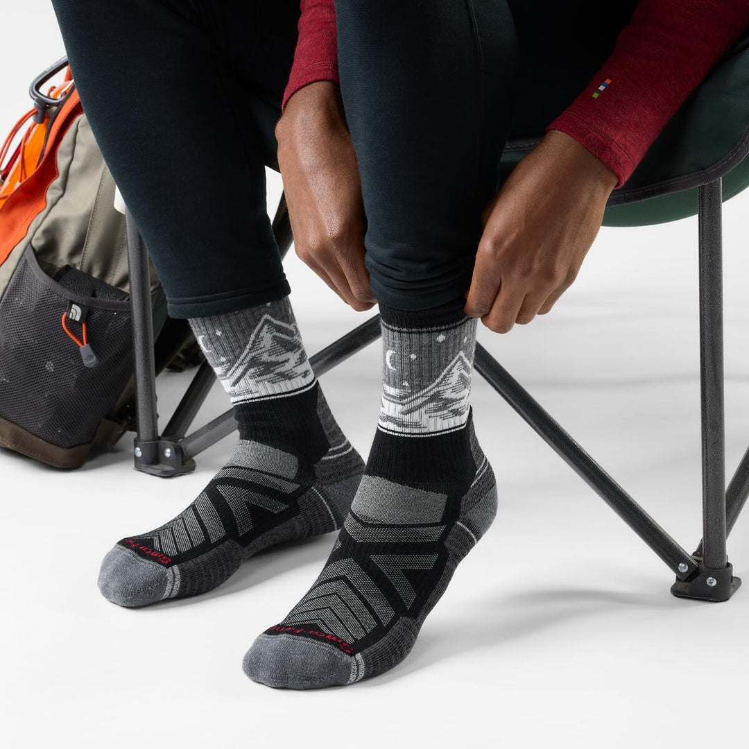 Hike Valley View Targeted Cushion Crew Socks - Men's