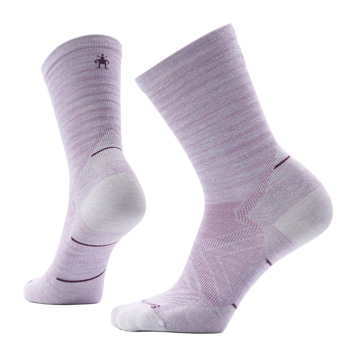 Women's Run Zero Cushion Pattern Crew Socks - Women's