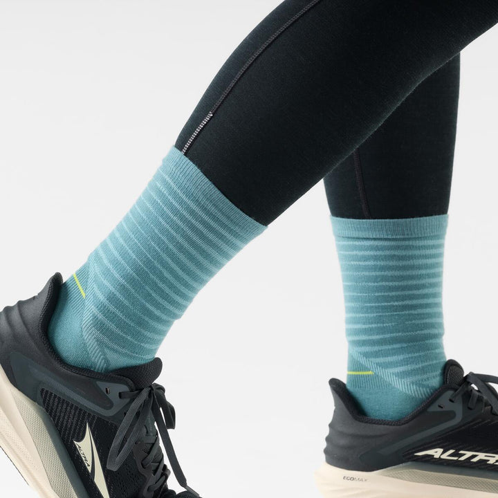 Women's Run Zero Cushion Pattern Crew Socks - Women's