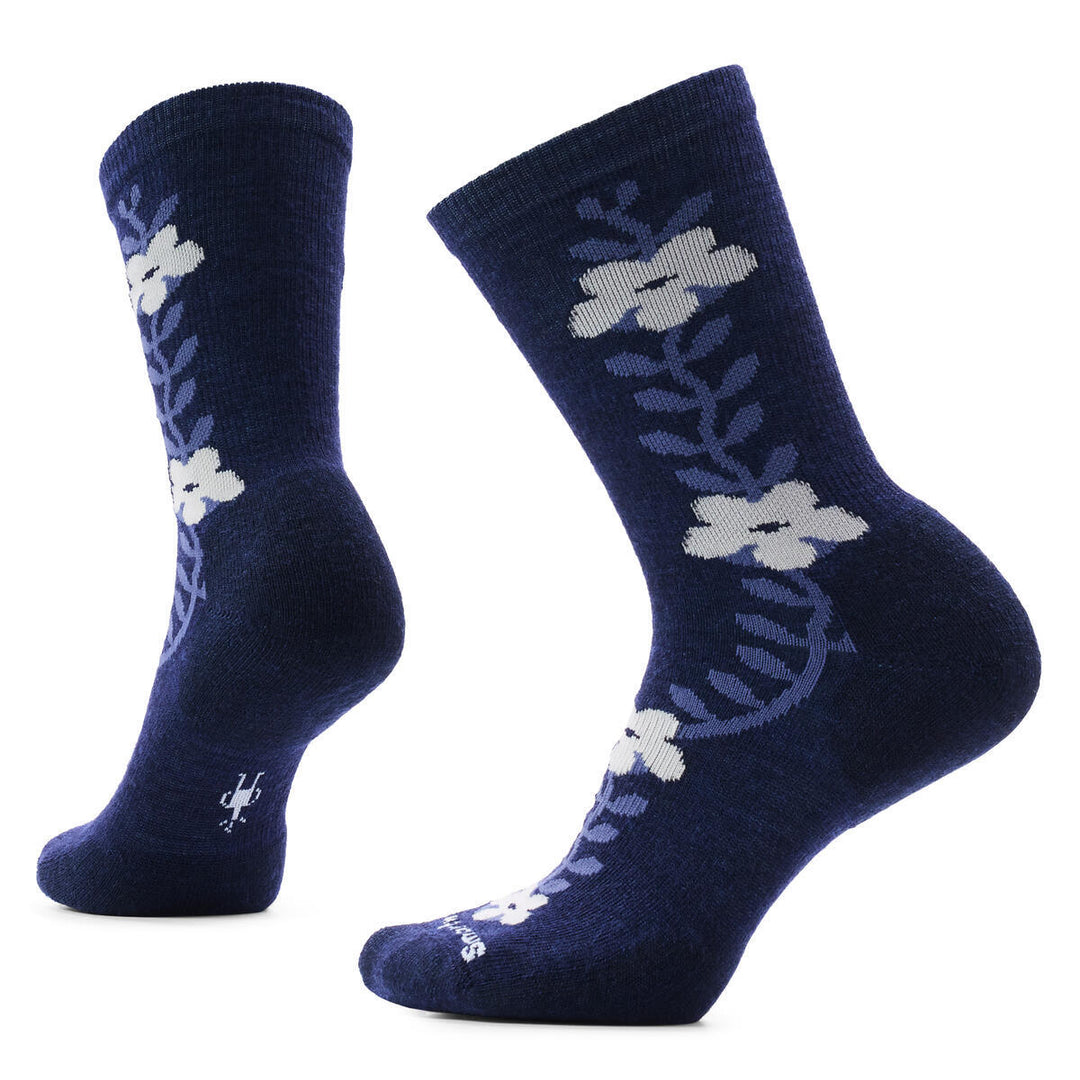Everyday Garden Vine Targeted Cushion Crew Socks - Women's
