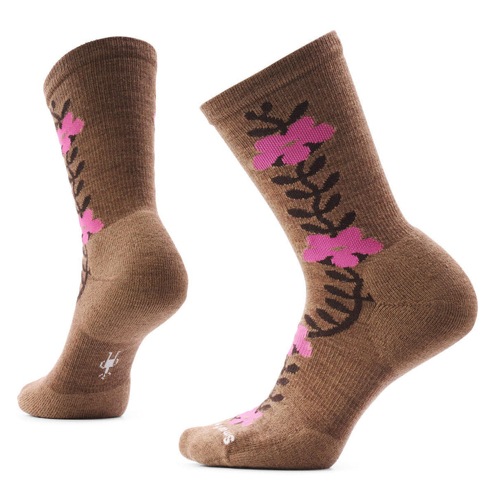 Everyday Garden Vine Targeted Cushion Crew Socks - Women's