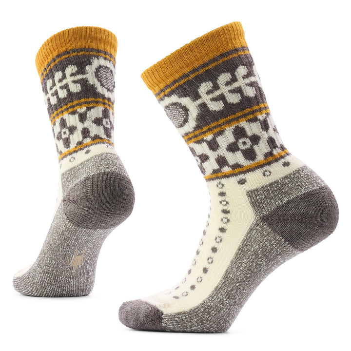 Everyday Cozy Retro Sunflower Light Cushion Crew Socks - Women's