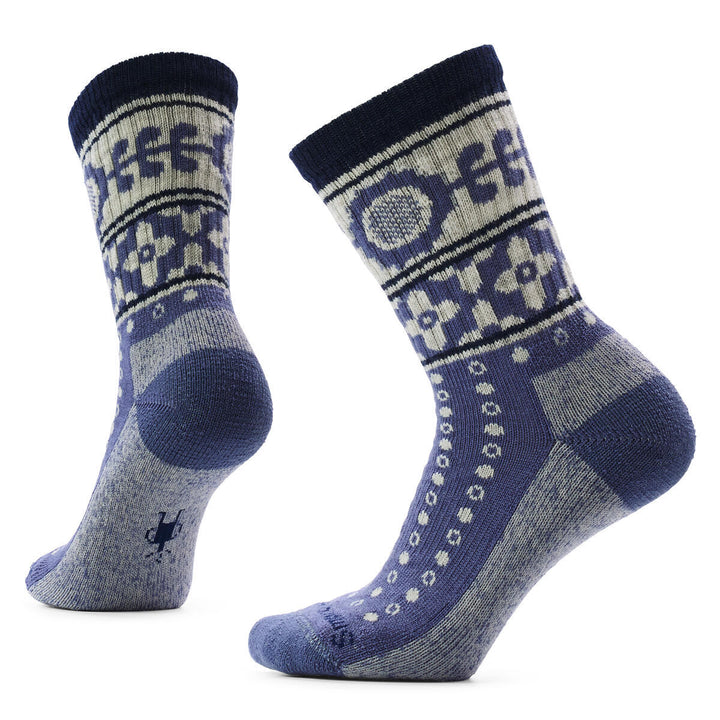 Everyday Cozy Retro Sunflower Light Cushion Crew Socks - Women's
