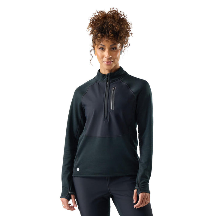 Active Fleece Wind Zip Neck - Long Sleeve - Women's